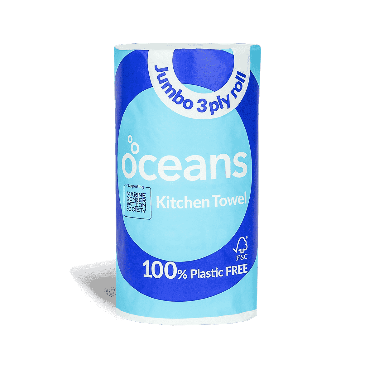 EcoFriendlier Plastic Free Kitchen Roll Oceans Plastic Free