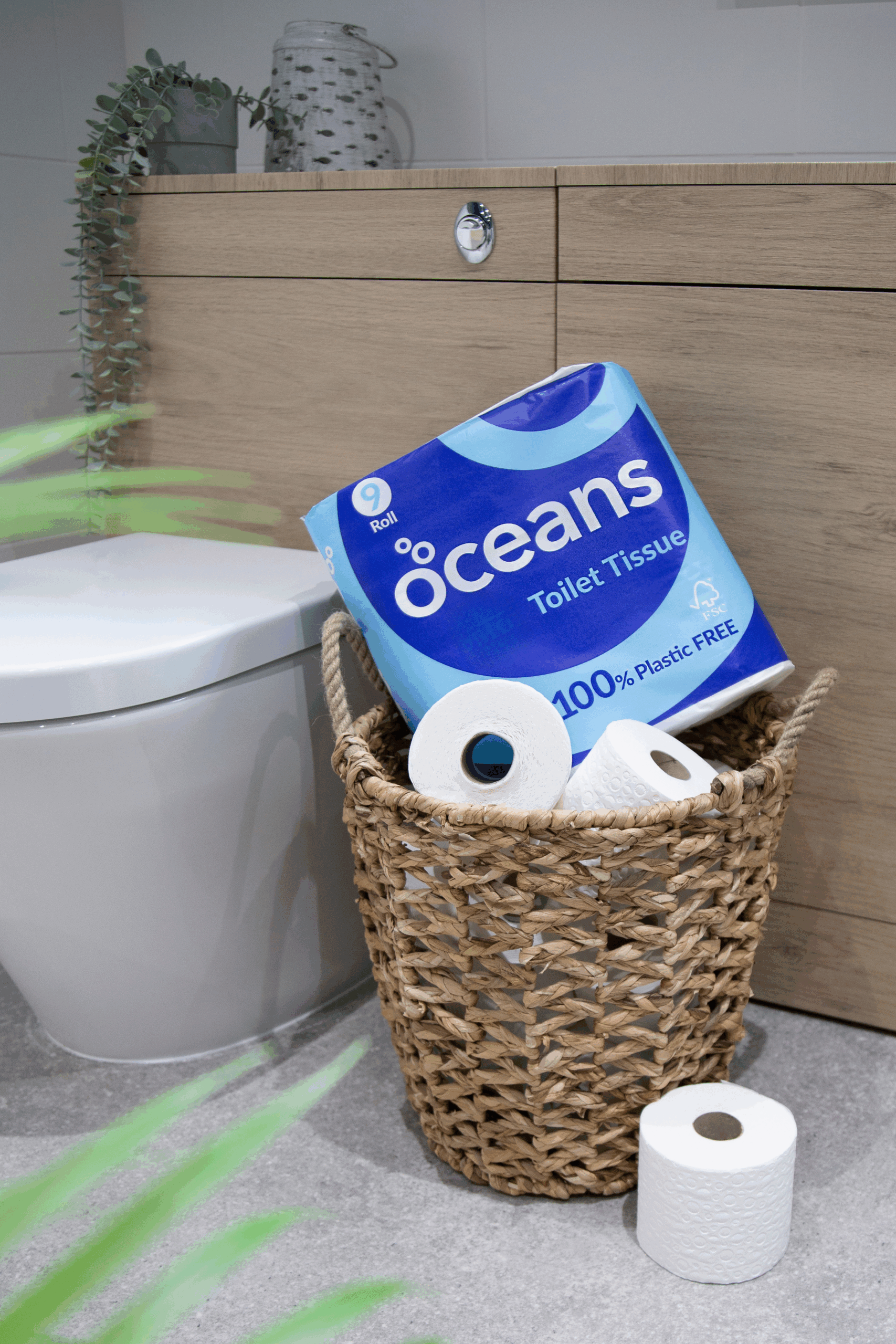 Oceans Toilet Tissue 9 Rolls